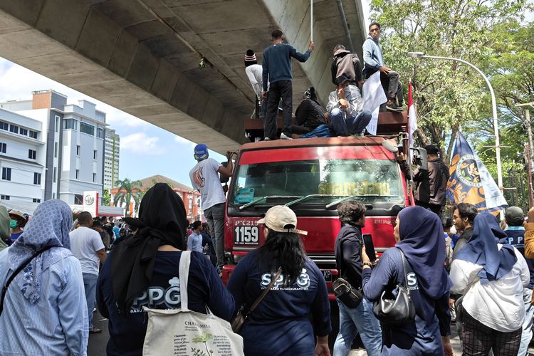 Massa Pendukung MBG Gelar Aksi di Makassar, Libatkan SPPG di Sulsel