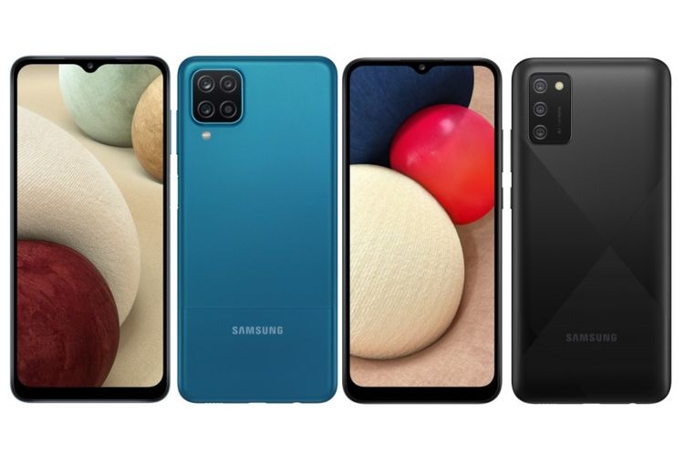 Samsung Galaxy A12 dan Galaxy A02S