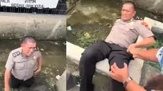 Video Polisi Dikejar dan Didorong ke Parit Viral, Polda Sumut Sebut Masalah Pribad