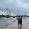 Banjir di Lintas Sumatera Pelalawan, Buka Tutup Diberlakukan karena Banyak Lubang
