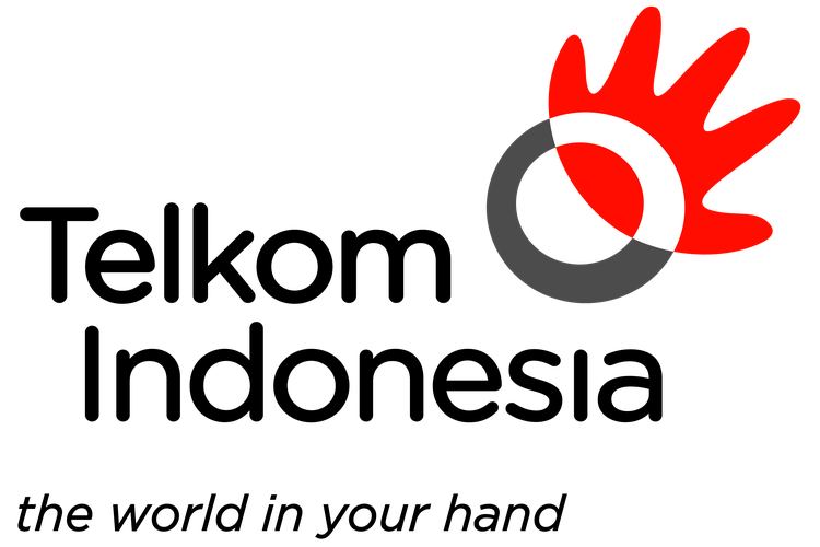 Logo Telkom Indonesia.