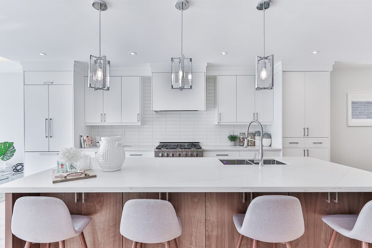 Ilustrasi dapur modern