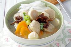 Resep Sop Bakso Tahu, Sajikan Hangat