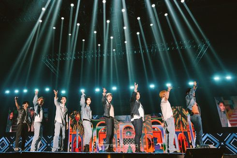 Keseruan Konser Super Junior di Jakarta, Ada Lagu Rossa dan Tiara Andini