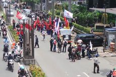 Sempat Ditutup,  Jalur Lambat Rasuna Said Kembali Dibuka 