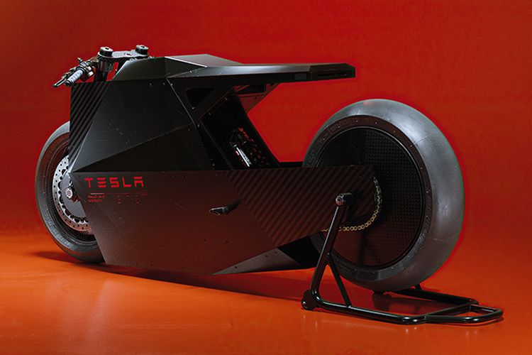 Motor listrik The Sokudo, terinspirasi Tesla Cybertruck