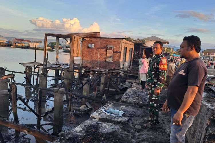 6 Rumah di Bima Terbakar akibat Arus Pendek