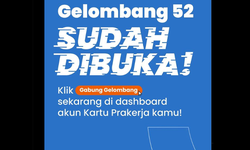 Kartu Prakerja Gelombang 52 Dibuka, Cara Daftarnya Klik prakerja.go.id