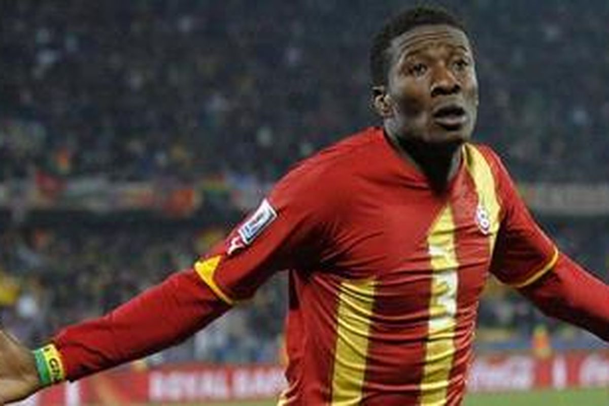 Striker Ghana dan Sunderland, Asamoah Gyan 