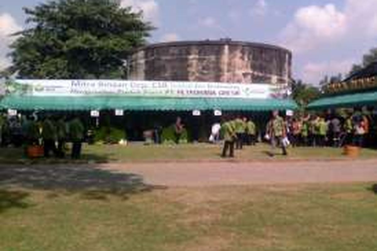 Suasana acara Petro Agrifood Expo (PAE) ke-14 yang digelar di kebun percobaan PG, Jumat (29/7/2016).