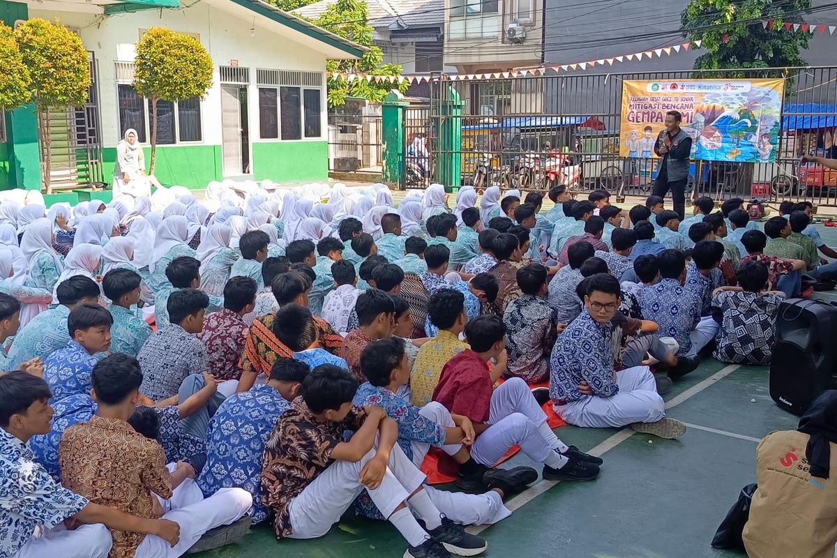 Kunjungi Sekolah-sekolah, BPBD Bogor Sosialisasi Tugas dan Peran Guru Saat Terjadi Megathrust