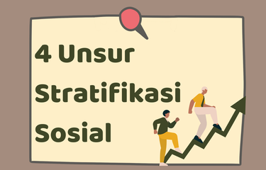 Stratifikasi sosial adalah pembeda status secara vertikal dalam masyarakat. 4 unsur stratifikasi sosial adalah status, role, privilege, dan prestige.