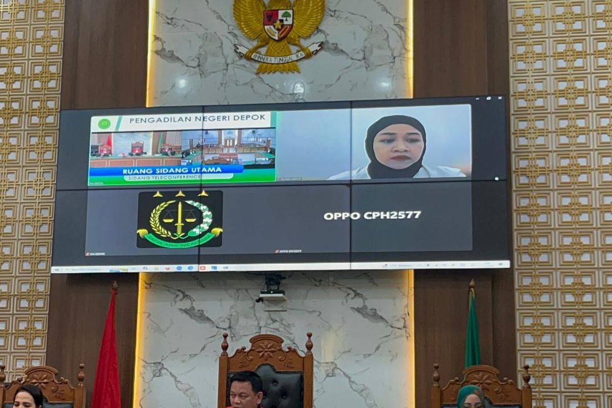 Ekspresi Datar Meita Pemilik “Daycare” Saat Divonis Satu Tahun di Kasus Aniaya Balita