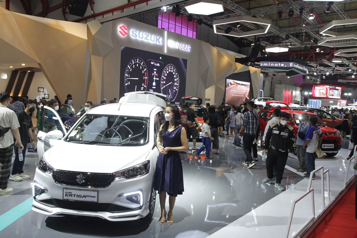 Booth Suzuki di Indonesia International Motor Show (IIMS) 2023