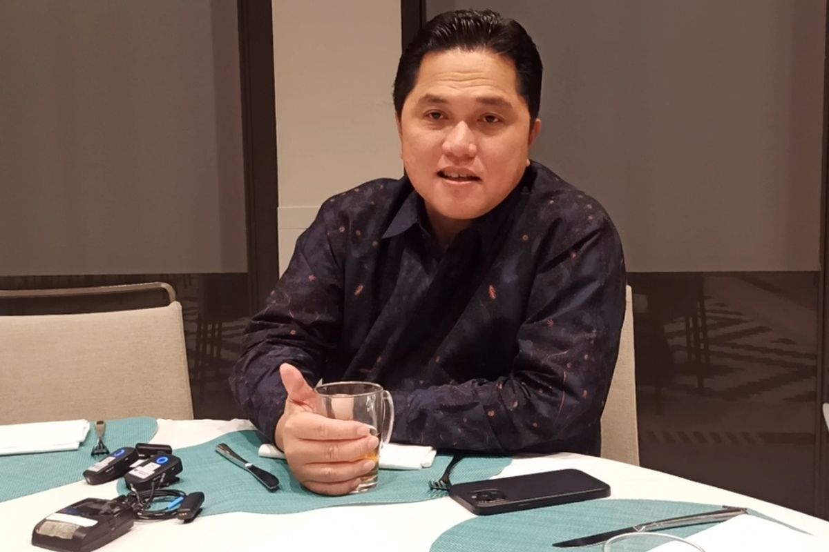 Menteri BUMN Erick Thohir dalam kunjungan kerja ke Belanda, Sabtu (3/9/2022). Erick menyebut pemerintah siap mengucurkan Rp 5 triliun untuk membagikan kompor listrik gratis ke masyarakat.