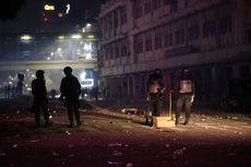 23 Polisi Terluka Saat Demo yang Berakhir Rusuh di Jakarta Kemarin