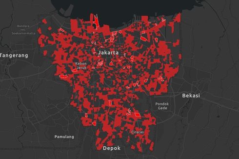 Pemprov DKI Sebut Kini Ada 27 RW Zona Merah Covid-19 di Jakarta