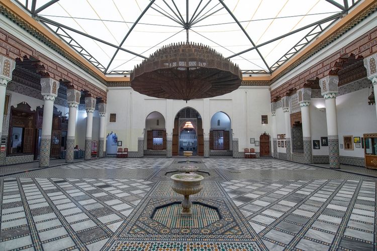 Musee de Marrakech di Kota Marrakesh, Maroko