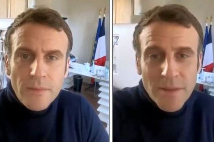Dalam videonya, Macron meminta warga untuk sangat berati-hati.