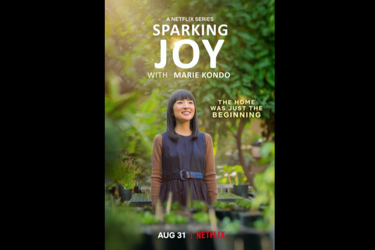 Serial Sparking Joy dapat disaksikan di Netflix mulai besok, Selasa (31/8/21).