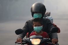 Cegah Penyebaran Virus Corona, Wajib Pakai Masker Saat Naik Motor