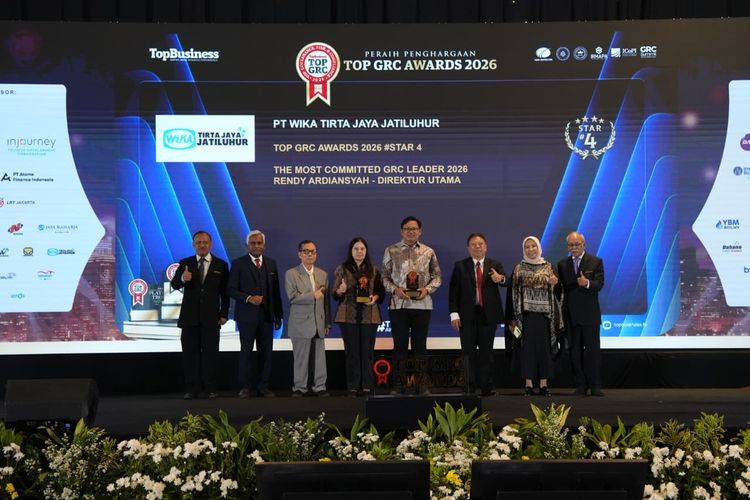 Komitmen Berkelanjutan, WTJJ Raih Double Victory di TOP GRC Awards 2026