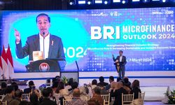 Buka BRI Microfinance Outlook 2024, Jokowi Apresiasi Komitmen BRI Dorong Pertumbuhan Ekonomi lewat Inklusi Keuangan