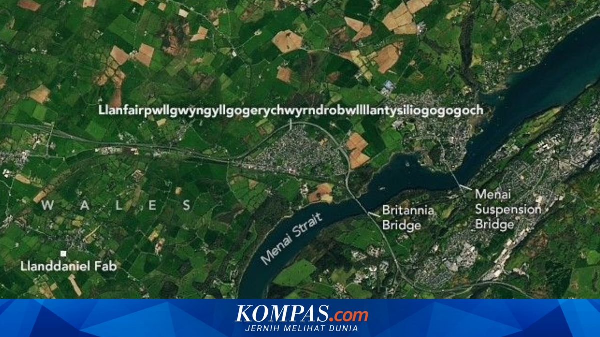 Mengenal Kota Kecil dengan Nama Terpanjang "Llanfairpwllgwyngyllgogerychwyrndrobwllllantysiliogogogoch"