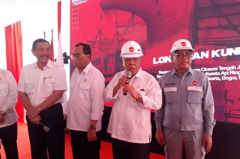 Long Span LRT Jabodebek Tersambung, Luhut: Kita Harus Bangga Jadi Orang Indonesia