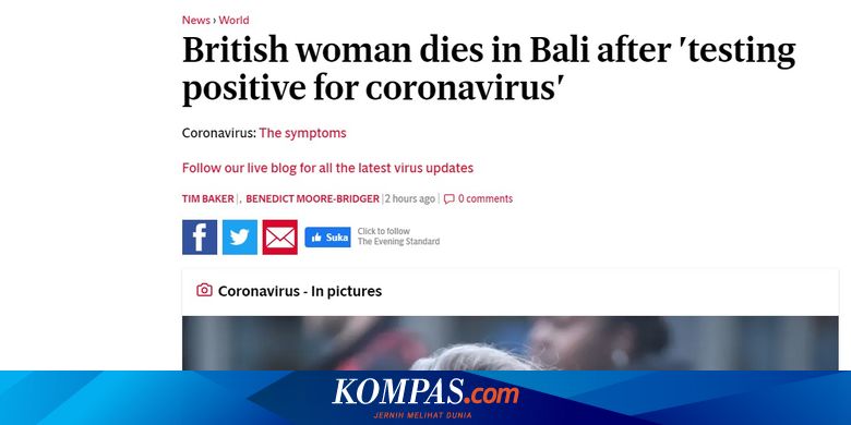 Data Pasien Malaria Di Indonesia 2020 Seperti Ini Media media Asing Beritakan Meninggalnya 