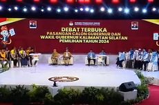 Debat Pilkada Kalsel, Dua Paslon Adu Program Pembangunan