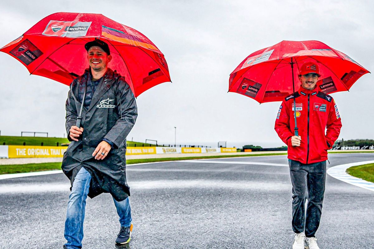 Bagnaia minta petuah Stoner sebelum bertanding di Sirkuit Phillip Island pada MotoGP Australia 2022