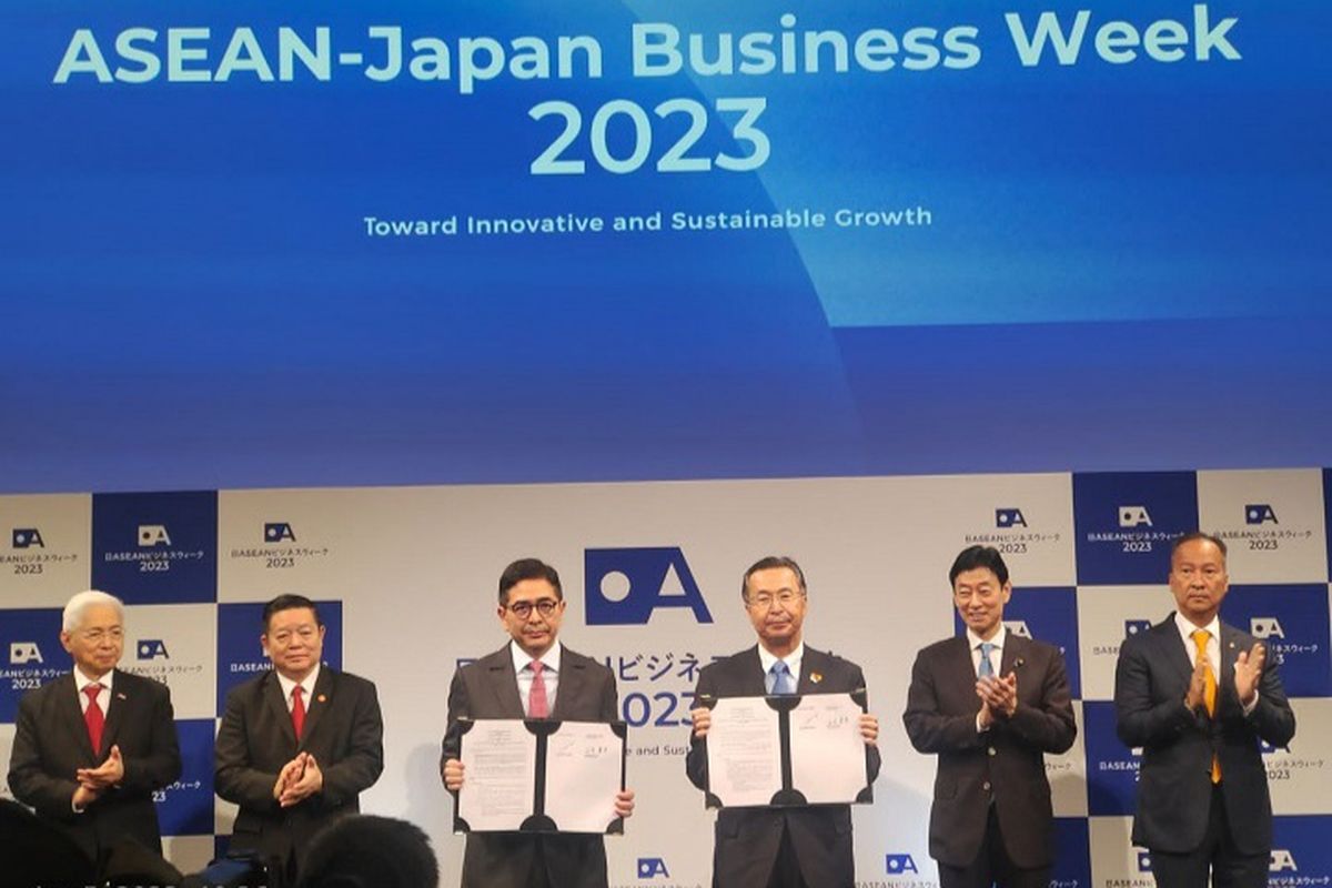 Menteri Perindustrian RI Agus Gumiwang Kartasasmita pada acara ASEAN-Jepang Business Week di Tokyo, dikutip Kompas.com melalui siaran resminya, Senin (5/6/2023)