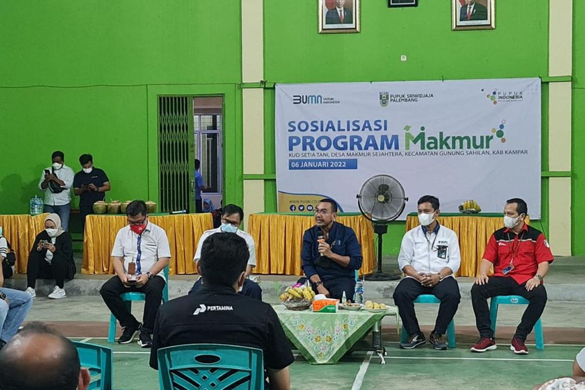 Erick Thohir Jawab Keluhan Petani Sawit Riau Lewat Program Makmur