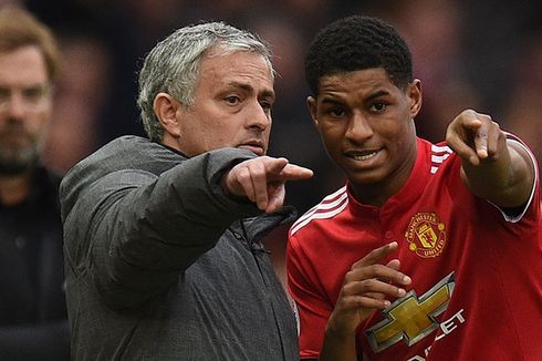 Rashford Anggap Jose Mourinho Berjasa di Manchester United