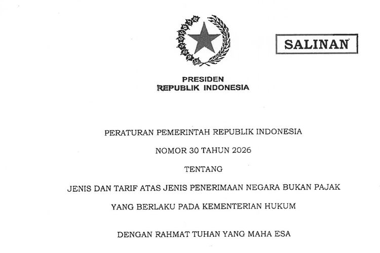 PP 30/2026: Unduh Data Perusahaan Kena Tarif Rp 500.000, Paket 100 Perusahaan Rp 5 Juta