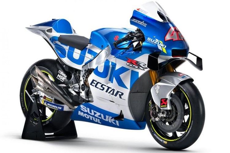 Ilustrasi Suzuki GSX-RR pada MotoGP musim 2020.