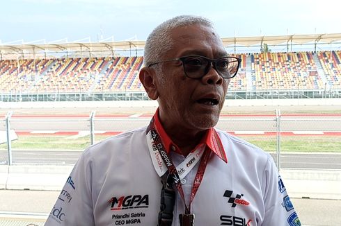 Presiden Joko Widodo Nonton Langsung Balap MotoGP Mandalika 2023