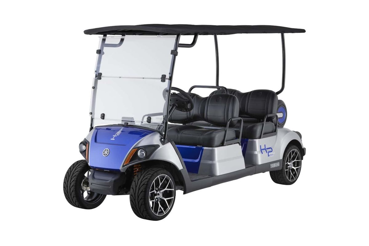 Yamaha kembangkan mesin hidrogen pada kendaraan golf