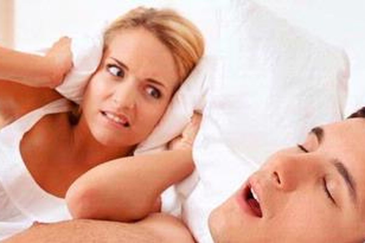 Ilustrasi mendengkur