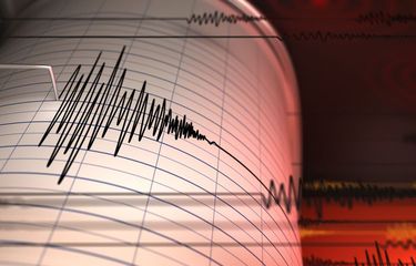 Ilustrasi gempa.