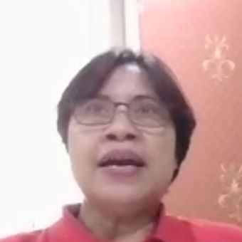 Direktur Network Telkomsel, Venusiana Papasi saat memaparkan kesiapan jaringan Telkomsel di RAFI 2020 lewat video conference, Selasa (21/4/2020). 