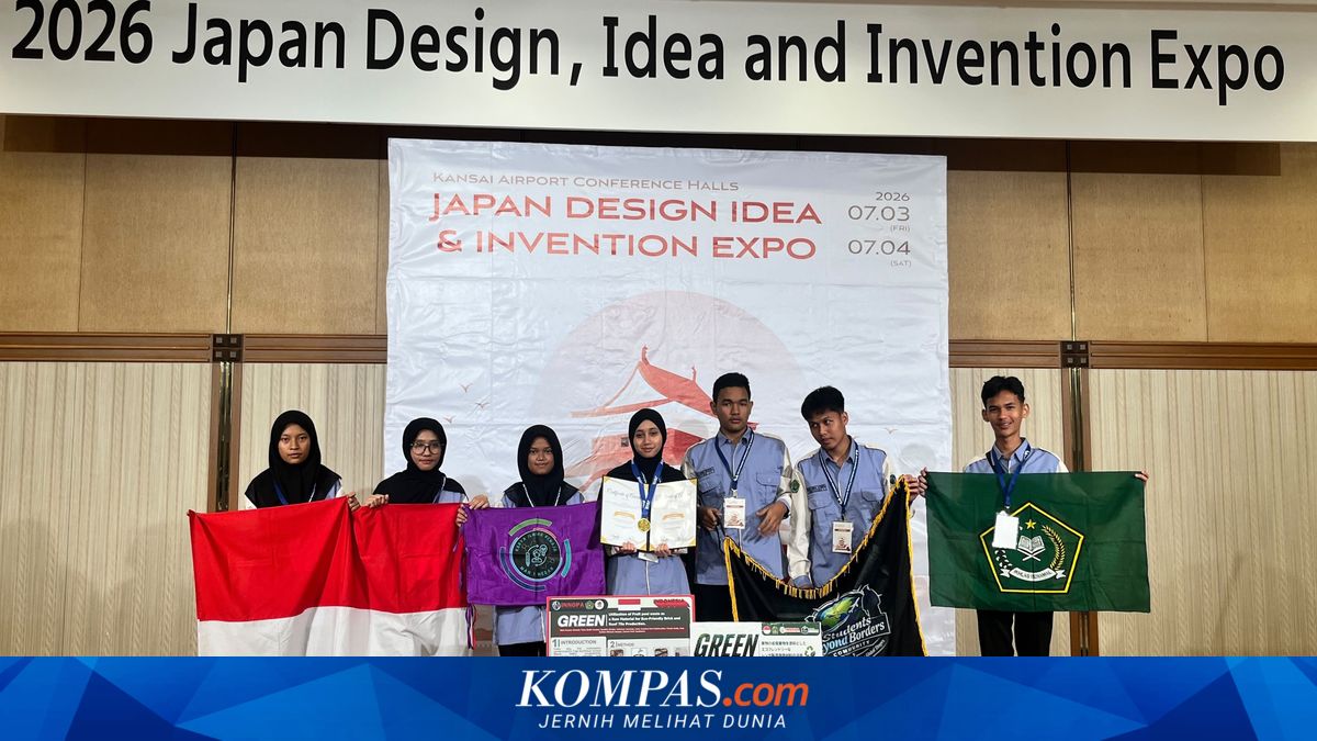Sulap Limbah MBG Jadi Bata dan Genteng, Siswa MAN 1 Medan Menang Ajang Internasional di Jepang