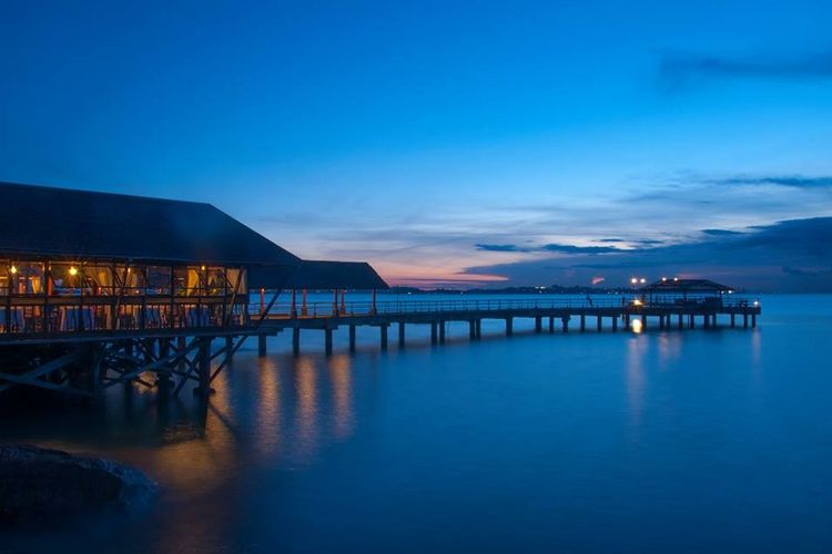 Ilustrasi Batam View Beach Resort di Nongsa, Batam, Kepulauan Riau.