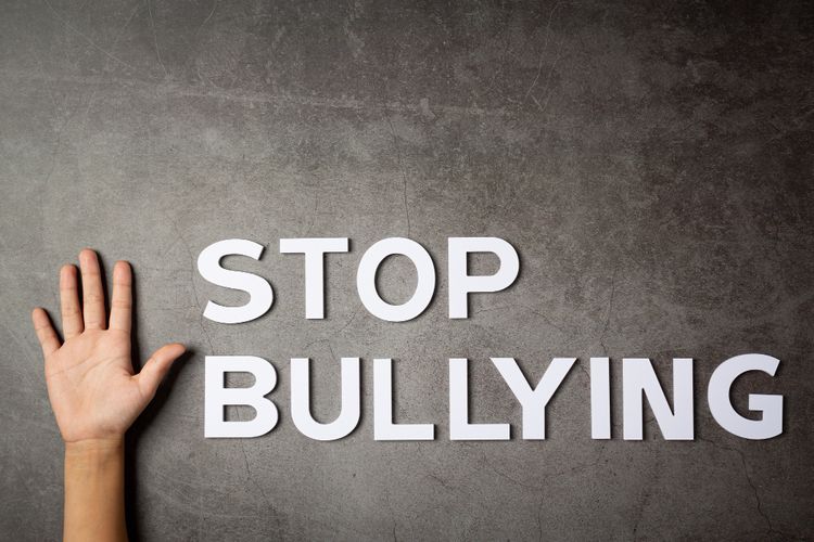 Ilustrasi hentikan tindakan perundungan (bullying).