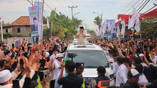 Biarkan Pendukungnya Mengumpat, Prabowo: Bukan Aku yang Ngomong Ya...