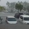 Hujan Lebat 2 Jam, Parkiran Pelabuhan Ferry Internasional Sekupang Terendam