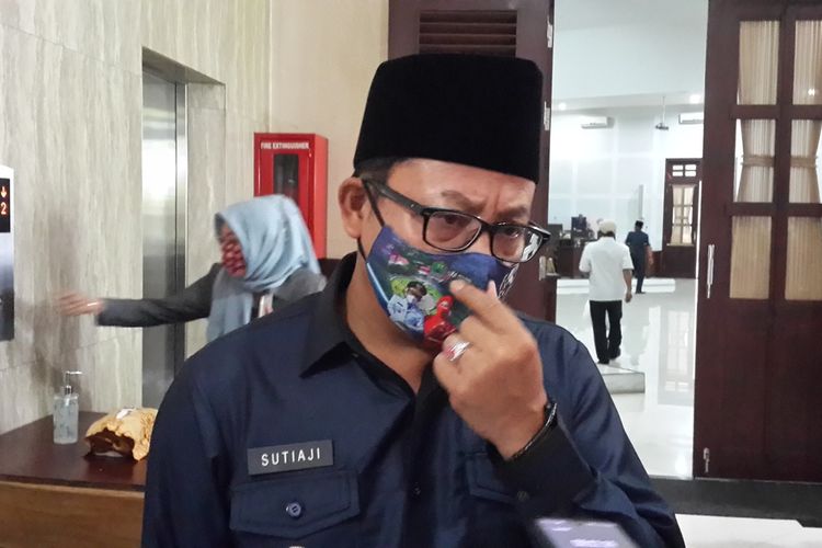 Wali Kota Malang, Sutiaji usai rapat paripurna di DPRD Kota Malang, Senin (21/9/2020).