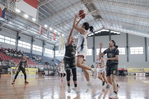 2 Kategori Laga Turnamen Bola Basket Putri di Cirebon