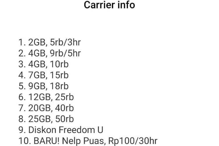 Kode dial internet indosat murah